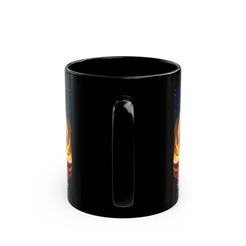 Poodle Fantasy Style 11oz Black Mug - Picture 6 of 7