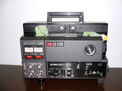 ★値下げ！ELMO GS 1200 STEREO SOUND PROJECTOR ELMO STEREO SOUND GS-1200 M &O SUPER 8 MOVIE PROJECTOR