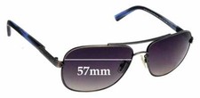 SFx Replacement Sunglass Lenses Fits Coach Hc7065 - 57mm Wide