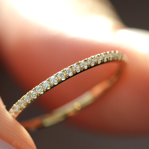 Bracelet de fiançailles certifié 0,20 ct créé en laboratoire taille ronde dia... - Vídeo 1 de 1