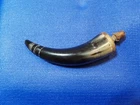Reproduction Powder Horn Made w/Genuine Horn