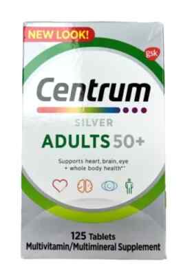 CENTRUM SILVER Adult 50+ Multivitamin 125 tablets