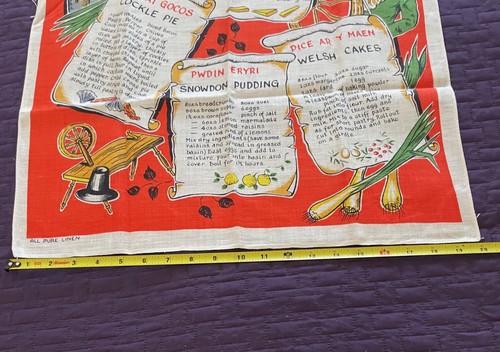 Vintage Geschirrtuch (31"x20") Wählen Sie eines! - Bild 24 von 25