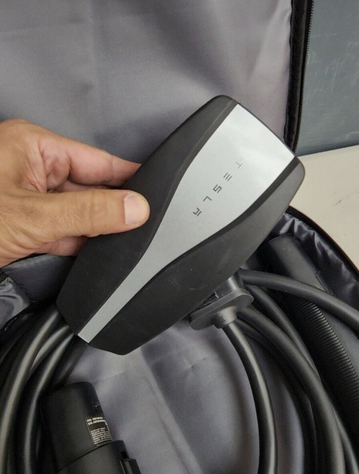 Câble De Charge Tesla Gen 2 - Connecteur Mobile NEMA 5-15 120V Pour Model Y, 3, S, X