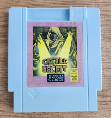 USED GENUINE - CASTLE OF DECEIT - NINTENDO NES GAME ONLY USED GENUINE - CASTLE OF DECEIT - NINTENDO NES GAME ONLY