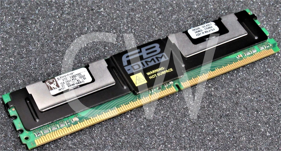 KTH-XW667/2G Kingston 2GB Kit (2 X 1GB) PC2-5300 DDR2-667MHz CL5 DIMM DR Memory - Image 3 of 3