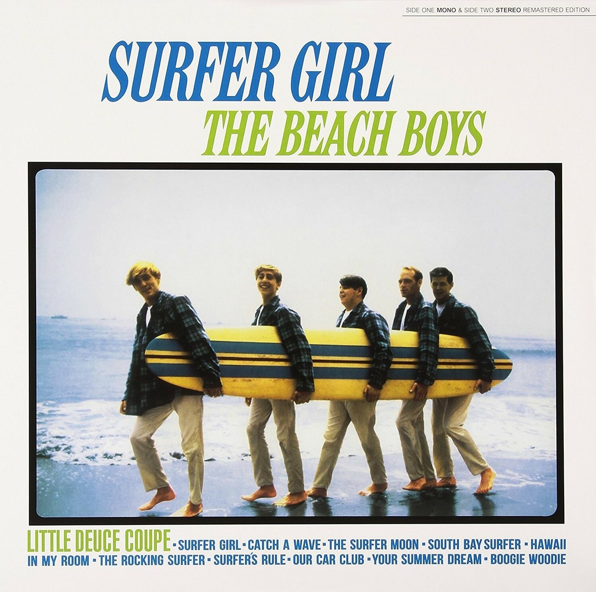 THE beach boys surfer girlレコード.激レアジャケット！ THE BEACH BOYS - SURFER GIRL (LP) VINYL LP NEW+ 602547969927