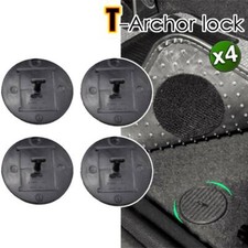 X4 FOR BMW & MINI Car Mat Clips / Fixings / Fastener Floor T Lock Carpet 9166609