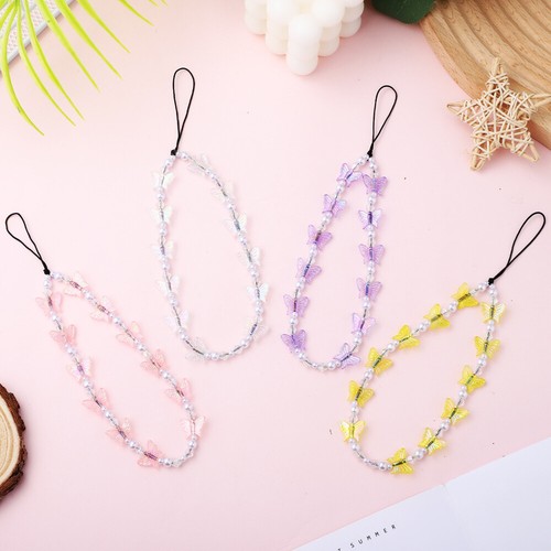 4 Pcs Handyriemen Mädchen Seil Zum Aufhängen Von Mobiltelefonen Charme Lanyard - Zdjęcie 11 z 11