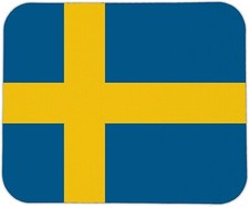 Sweden Flag Mouse Pad