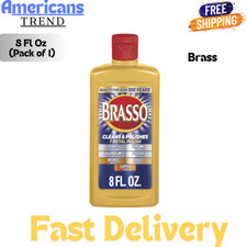 Brasso-2660089334 Multi-Purpose Metal Polish, 8 FL Oz Pack of 1 ...