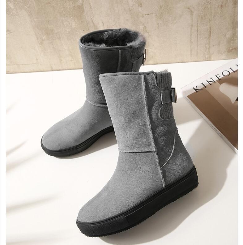 New Casual Round Toe Flats Winter Warm Thick Snow Snow Snow Boots Women Pull On Ankle Boot 67d21e New Casual Round Toe Flats Winter Warm Thick Snow Snow Snow Boots Women Pull On Ankle Boot 67d21e