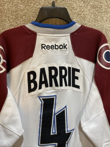 Reebok NHL Mens Colorado Avalanche Tyson Barrie 20th Anniversary Jersey Sz Small - Picture 14 of 16
