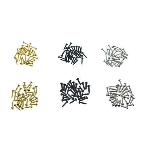 30pcs Stainless Steel #2 & #3 x 3/8" Guitar/Bass Tuning Pegs Machine Head Screws - Picture 16 of 29