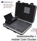 SOLIDNA TWARDA WALIZKA DO NOSZENIA W ZESTAWIE MOBIL. DRUKARKA EPSON WF-100 DO NOTEBOOKA