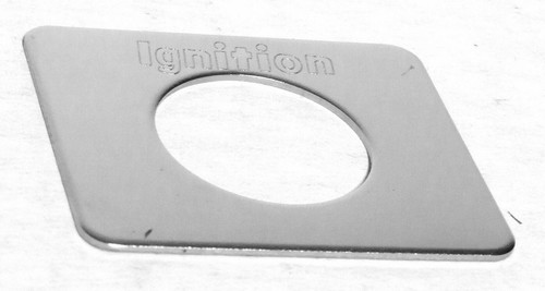 GG Switch Plate for Freightliner Ignition Key Stainless Steel #68754 - Picture 9 of 12