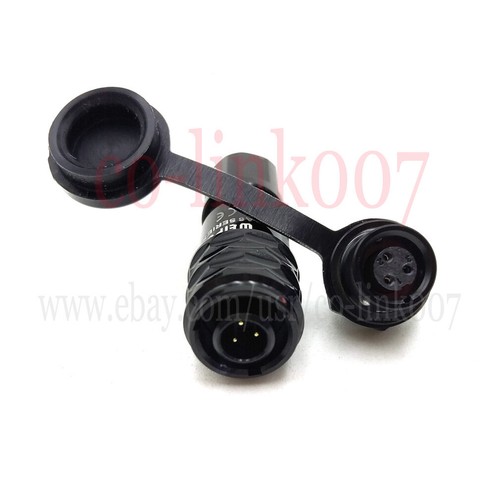 Mini 2 3 4 5Pin Aviation Waterproof Connector,WEIPU SA6 Industrial Plug Socket - Picture 6 of 13