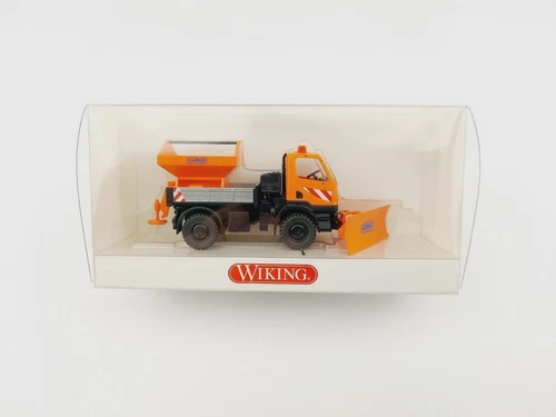 WIKING MINIATURMODELL 0646 05 37 - 1/87 H0 UNIMOG U20 "WINTERDIENST"