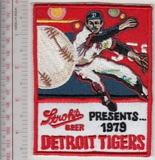 Beer Baseball Detroit Tigers & Strohs Beer 1979  American League NO TARIFF