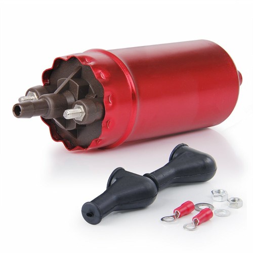 Red Inline 125psi High Pressure EFI Electric Fuel Pump Universal Kits 0580464070 - Picture 12 of 12