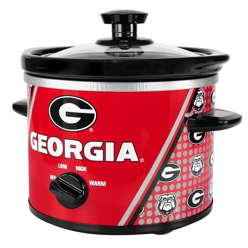Uncanny Brands Georgia Bulldogs 2-Qt Slow Cooker - Picture 2 of 4