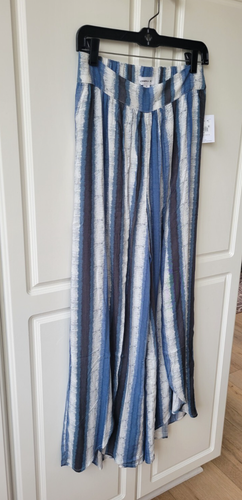 NWT O'Neill Tymea Stripe Fly Away Blue Stripe Beach Pant, Size Medium - 第 5/12 張圖片