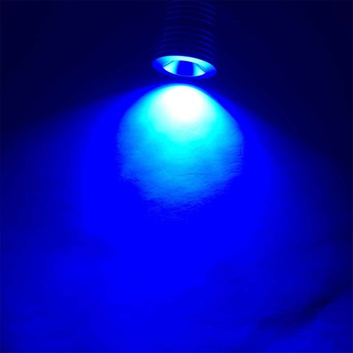 2x Bombillas LED Azules Ojos de Ángel Halo Anillo Luz Lámpara Faro Reemplazar Luces de Xenón - Imagen 2 de 9