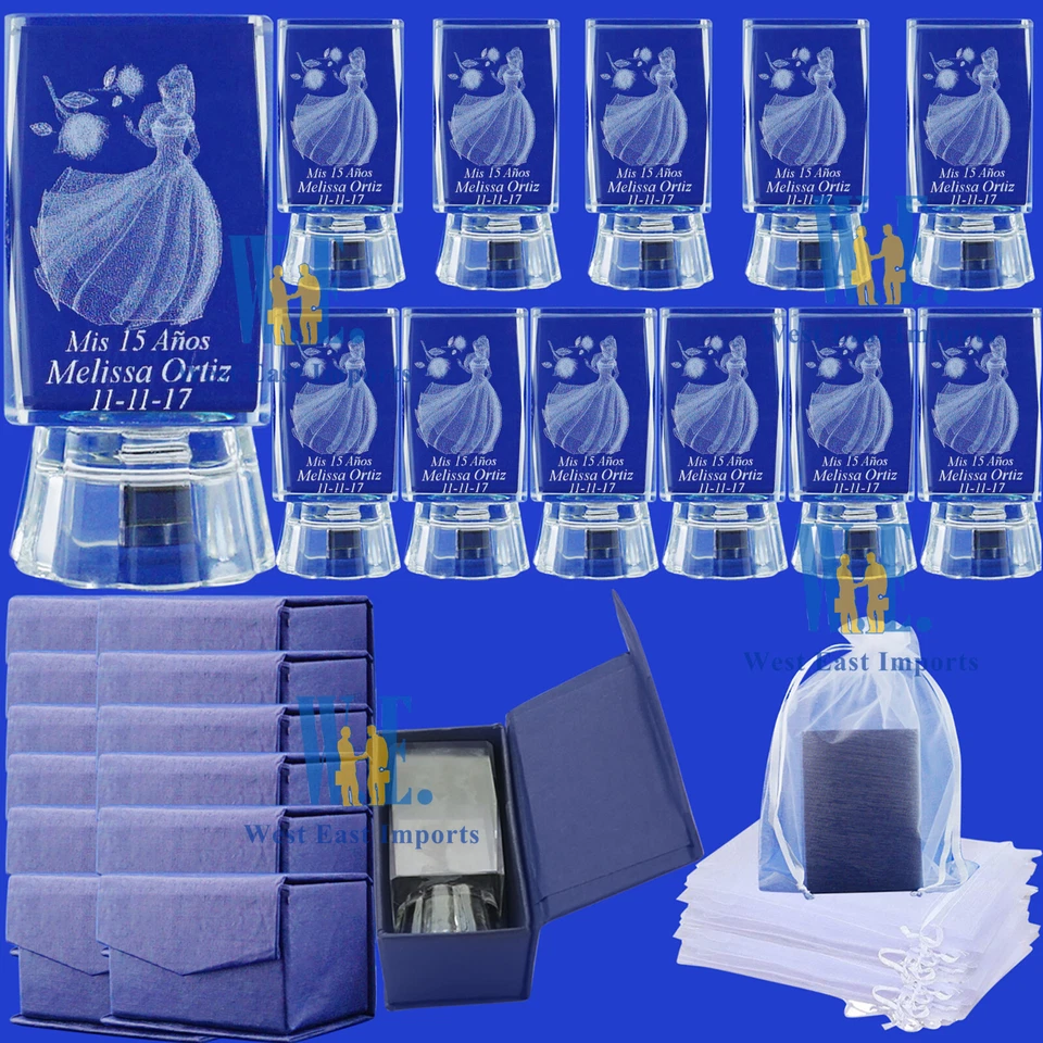 Princess Quinceañera (12 piezas) Mis XV Años Mis Quince Mis 15 Años Sweet 15 032LP Foto 3 de 4