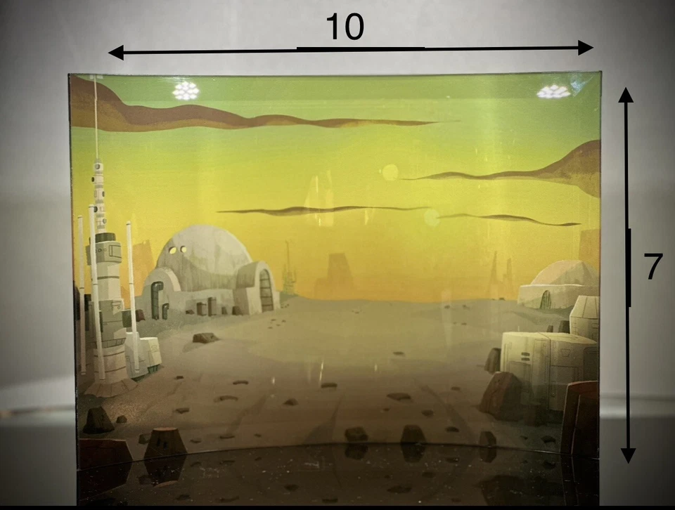 Swarovski Star Wars  Boba Fett Crystal Display Read Description - Image 2 of 3