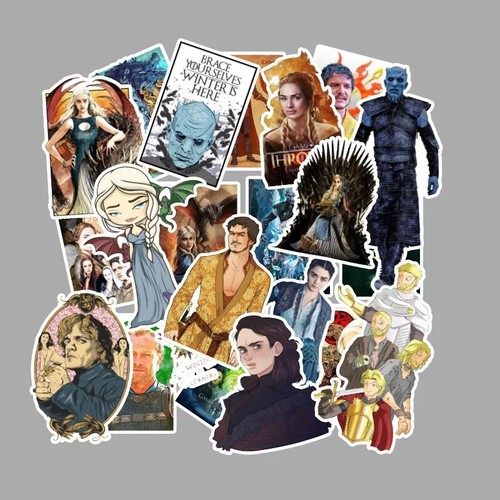 Game of Thrones 100 Stickers Skateboard Laptop Car Phone Decals Stickerbomb - Picture 4 of 5