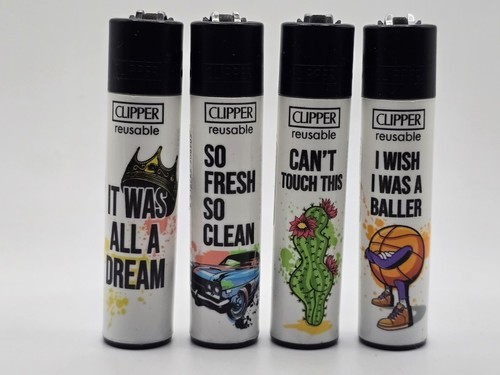 Clipper Feuerzeuge 4er Sets - verschiedene Motive zur Auswahl *Schneller Versand - Bild 31 von 98