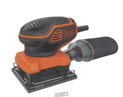 #ad BlackDecker 1 4quot; Sheet Finishing Orbital Sander Orange amp; Black 1600 Opm $69.99