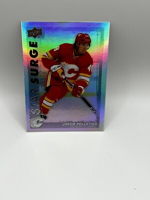 JAKOB PELLETIER 2023-24 UD SERIES 1 STAR SURGE INSERT #17 Flames