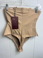 HoneyLove HLSPT01 SuperPower Thong Sand size Medium Size M New NWT