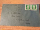 Great Britain Jersey first day cover  1942 Channel Islands Army Stores WII