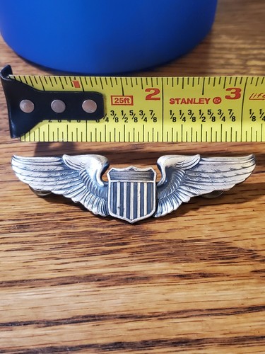 WWll USAAF Pilot Wings - Picture 4 of 4