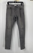 Only  Sons Womens Gray Medium Wash Pockets Slim Fit Skinny Jeans Size 28x32