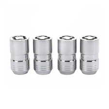 McGard Wheel Lock Nut Set For Jeep Grand Cherokee 2011-2021 | 4 Pack | Chrome