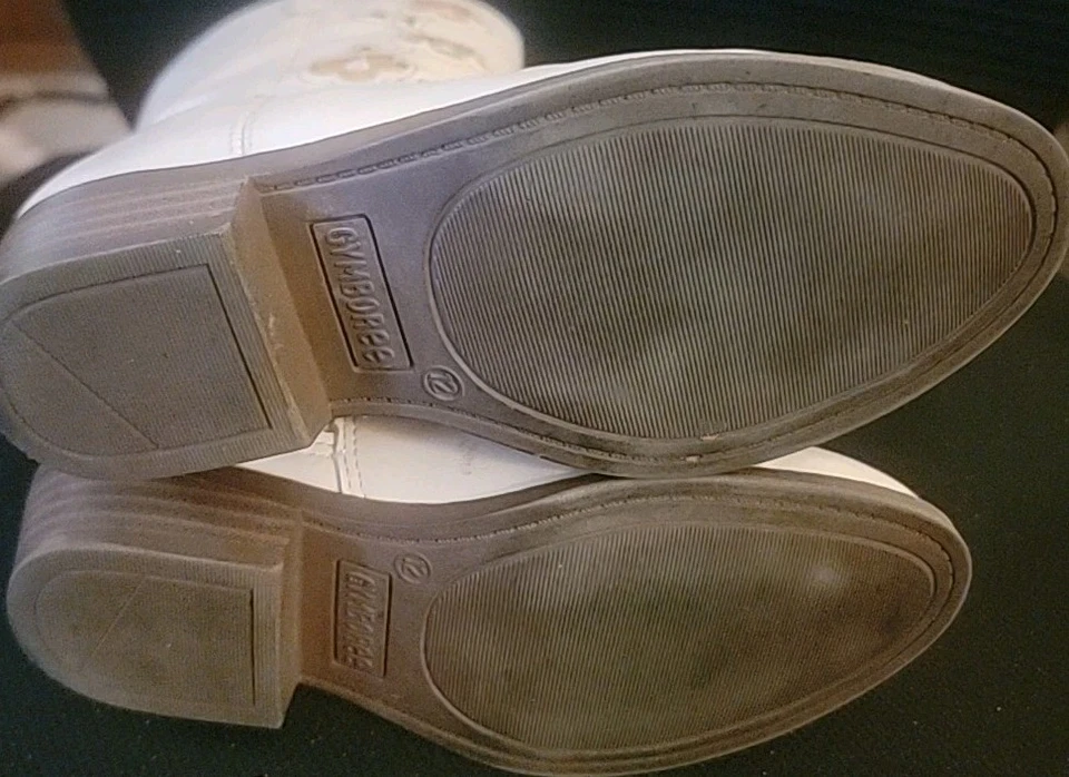 Botas de Vaquera Gymboree y Niño Pequeño Flor Occidental Beige Años Botas S 12 Foto 4 de 4