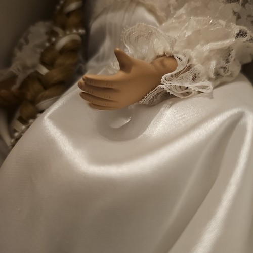 Ashton Drake Rapunzel Braut 14" Porzellan Puppe, 1998, Gaby Rademann #3101A Zertifikat - Bild 5 von 19