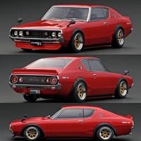 Ignition Model 1/18 Nissan Skyline 2000 GT-R KPGC110 Red Diecast Car