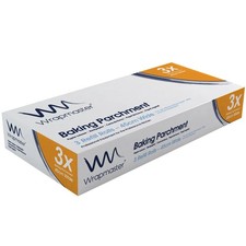 Wrapmaster Baking Parchment Refill 45cm x 50m (Pack of 3)