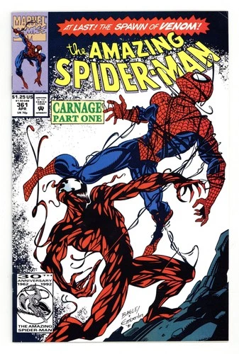 Amazing Spider-Man #361A 1st Printing FN/VF 7.0 1992 1st full app. Carnage