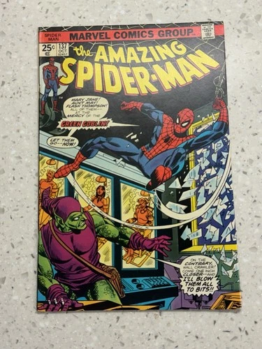 AMAZING SPIDER-MAN #137 1ST FULL HARRY OSBORN AS GREEN LANTERN VF VERY MUST SEE