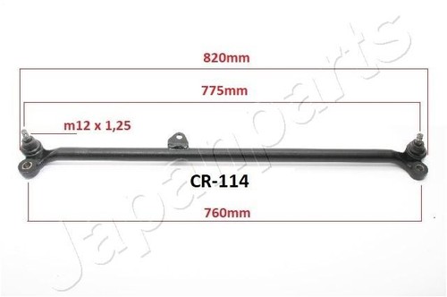TIE ROD CR-114 FOR NISSAN TERRANOI/PICKUP Z24i/KA24E 2.4L TD27TTTD27 2.7L 4cyl - Picture 2 of 8