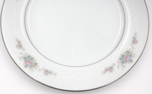 Noritake Astor Rose 6515 Salad Plates Set of 4 – 8 1/4" Floral Japan Vtg - Picture 3 of 22