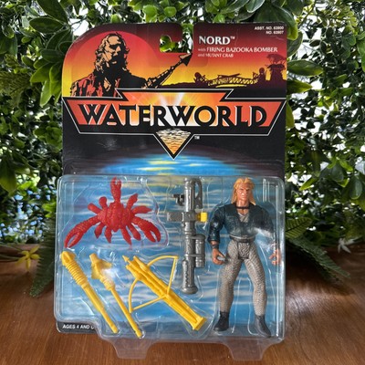 Vintage 1995 Waterworld Nord Kenner Action Figure *Unopened* new old stock