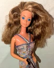 Vintage PJ Barbie Doll Steffie Face Twist n Turn Bend Knee wavy hair (B1)
