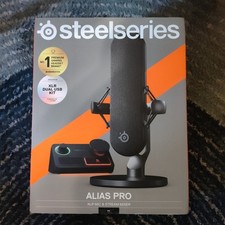 Steelseries Alias Pro XLR Microphone  Stream Mixer