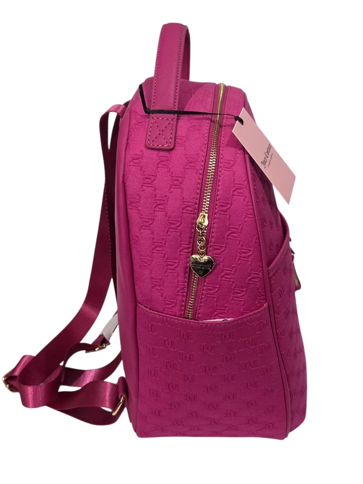 Mochila Juicy Couture Team Juicy Forever tamaño completo bolsa desmontable tarta frambuesa Foto 4 de 4